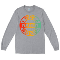 Heather Grey i wish a karen would t shirt Long Sleeve Tee - linhVisuals