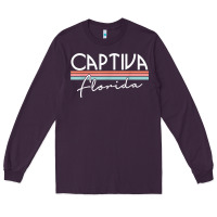 Plum captiva florida t shirt Long Sleeve Tee - linhVisuals