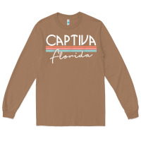 Toasted Coconut captiva florida t shirt Long Sleeve Tee - linhVisuals