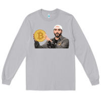 Moon Dust el salvador bitcoin bukele legal tender cryptocurrency btc t shirt Long Sleeve Tee - linhVisuals
