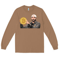 Toasted Coconut el salvador bitcoin bukele legal tender cryptocurrency btc t shirt Long Sleeve Tee - linhVisuals