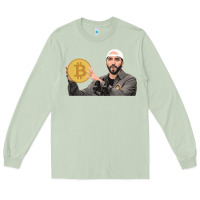 Matcha el salvador bitcoin bukele legal tender cryptocurrency btc t shirt Long Sleeve Tee - linhVisuals