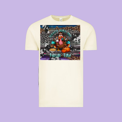 Turkey Wine And Feelin Fine Tumbler Vintage Tee Designed By Bundleandbundleshop
