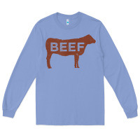 Colony Blue beef t shirt, beef cattle shirt Long Sleeve Tee - linhVisuals