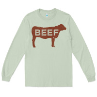 Matcha beef t shirt, beef cattle shirt Long Sleeve Tee - linhVisuals