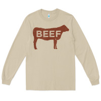 Mushroom beef t shirt, beef cattle shirt Long Sleeve Tee - linhVisuals