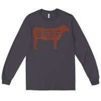 Smoke beef t shirt, beef cattle shirt Long Sleeve Tee - linhVisuals