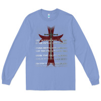 Colony Blue knights templar crusader cross ring order be without fear t shirt Long Sleeve Tee - linhVisuals