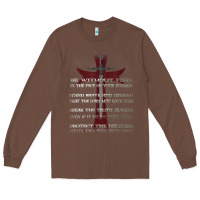 Chestnut knights templar crusader cross ring order be without fear t shirt Long Sleeve Tee - linhVisuals