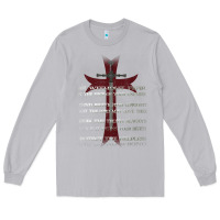 Moon Dust knights templar crusader cross ring order be without fear t shirt Long Sleeve Tee - linhVisuals