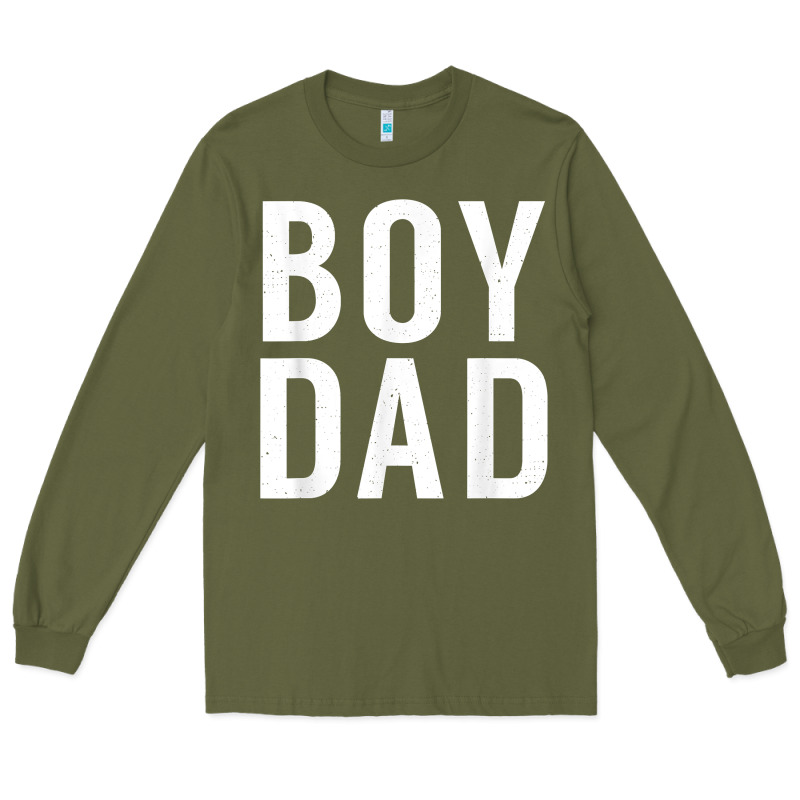 Boy Dad Son Father Daddy Dad T Shirt Long Sleeve Tee by linhVisuals | Teevron