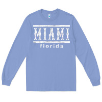 Colony Blue miami florida souvenir t shirt Long Sleeve Tee - linhVisuals