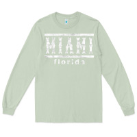Matcha miami florida souvenir t shirt Long Sleeve Tee - linhVisuals