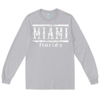 Moon Dust miami florida souvenir t shirt Long Sleeve Tee - linhVisuals