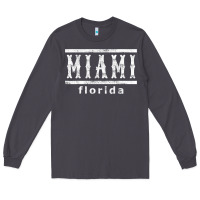 Smoke miami florida souvenir t shirt Long Sleeve Tee - linhVisuals