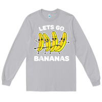 Moon Dust lets go bananas shirt  funny fruit pun shirt  banana t shirt Long Sleeve Tee - linhVisuals