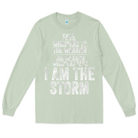 Matcha fate whispers to warrior i am the storm quote gritty fighter t shirt Long Sleeve Tee - linhVisuals
