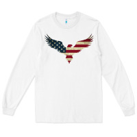 Bald Eagle  America Long Sleeve Tee | Teevron