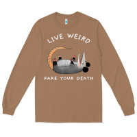 Toasted Coconut funny opossum possum tee live weird fake your death t shirt Long Sleeve Tee - linhVisuals