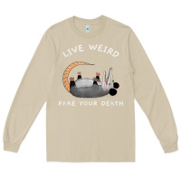 Funny Opossum Possum Tee Live Weird Fake Your Death T Shirt Long Sleeve Tee | Teevron