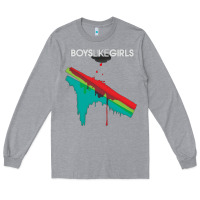 Heather Grey boys like girls [tb] Long Sleeve Tee - linhVisuals