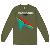 Army Green boys like girls [tb] Long Sleeve Tee - linhVisuals