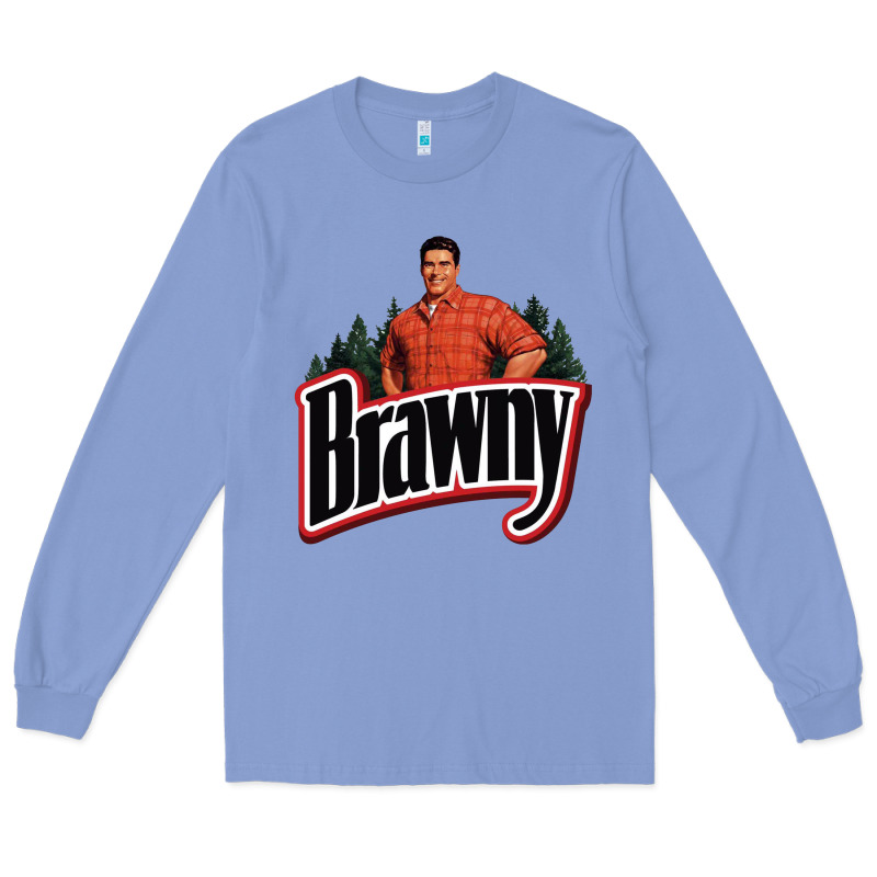 Brawny Paper Towel Guy Long Sleeve Tee by linhVisuals | Teevron