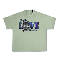 For The Love Of The Wolves Urban Heavy Tee | Teevron
