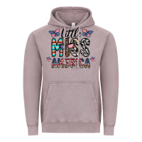 Vintage Zinc little miss america Vintage Hoodie - CowhideDigitalArt