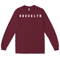 Burgundy brooklyn [tb] Long Sleeve Tee - linhVisuals