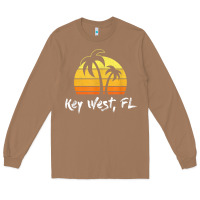 Toasted Coconut retro key west t shirt florida beach shirt Long Sleeve Tee - linhVisuals