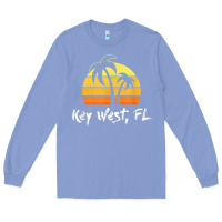 Colony Blue retro key west t shirt florida beach shirt Long Sleeve Tee - linhVisuals