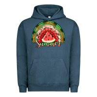 Pigment Midnight Navy watermelon summer rainbow Urban Hoodie - Jasminsmagicworld
