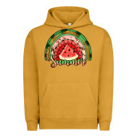 Pigment Peanut Butter watermelon summer rainbow Urban Hoodie - Jasminsmagicworld
