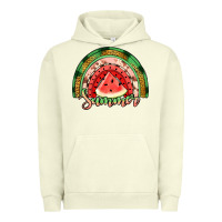Pigment Pistachio watermelon summer rainbow Urban Hoodie - Jasminsmagicworld