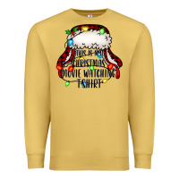 Antique Gold this is my Christmas movie watching Premium Sweatshirt - Jasminsmagicworld