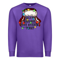 Purple this is my Christmas movie watching Premium Sweatshirt - Jasminsmagicworld