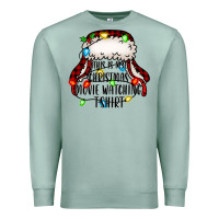 Seafoam this is my Christmas movie watching Premium Sweatshirt - Jasminsmagicworld