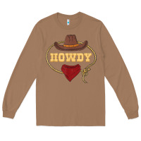 Toasted Coconut howdy shirt western rodeo country cowboy texan t shirt Long Sleeve Tee - linhVisuals