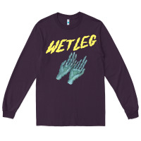 Plum wetleg merch Long Sleeve Tee - linhVisuals