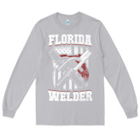 Moon Dust welding longsleeves t shirt florida fl american welder gifts Long Sleeve Tee - linhVisuals