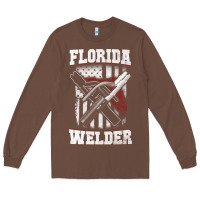 Chestnut welding longsleeves t shirt florida fl american welder gifts Long Sleeve Tee - linhVisuals