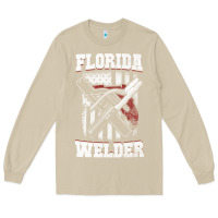 Mushroom welding longsleeves t shirt florida fl american welder gifts Long Sleeve Tee - linhVisuals