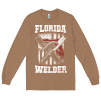 Toasted Coconut welding longsleeves t shirt florida fl american welder gifts Long Sleeve Tee - linhVisuals