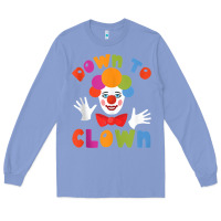 Colony Blue down to clown funny circus tank top Long Sleeve Tee - linhVisuals