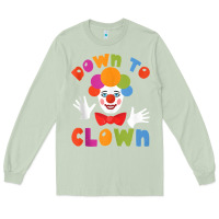 Matcha down to clown funny circus tank top Long Sleeve Tee - linhVisuals