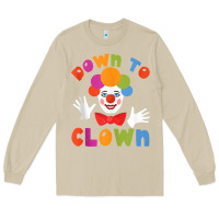 Mushroom down to clown funny circus tank top Long Sleeve Tee - linhVisuals