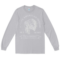 Moon Dust blackfoot tribe native american indian pride respect darker t shirt Long Sleeve Tee - linhVisuals