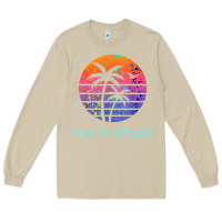 Mushroom west palm beach tropical t shirt for family vacations Long Sleeve Tee - linhVisuals