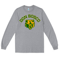 Heather Grey don bosco premium t shirt Long Sleeve Tee - linhVisuals